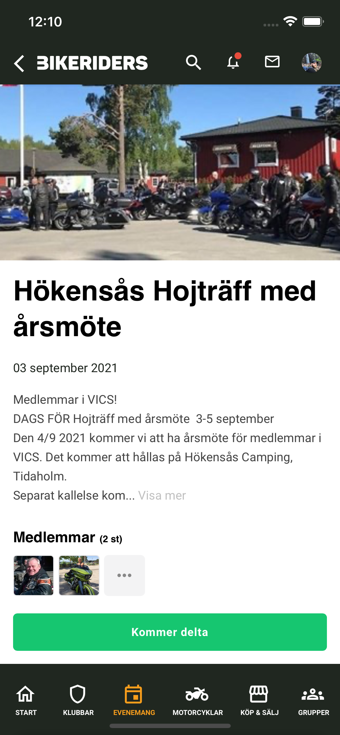 Bikeriders.se - Köp & sälj